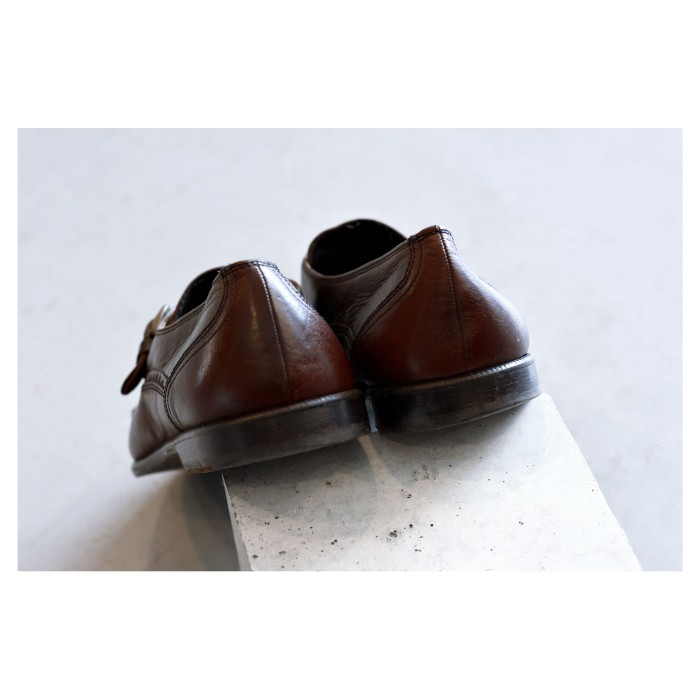 German Vintage Belt Leather Shoes | Vintage.City 古着屋、古着コーデ情報を発信