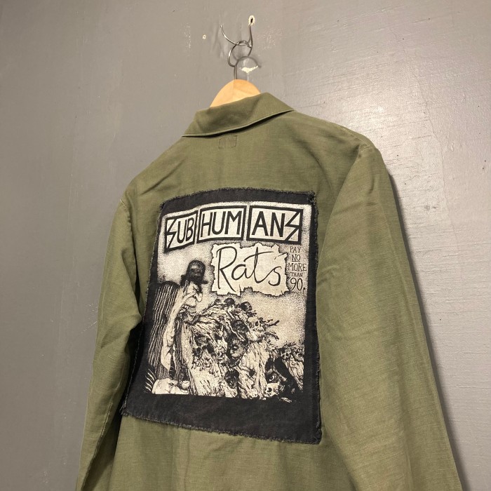 US ARMY subhumans remake shirts | Vintage.City 古着屋、古着コーデ情報を発信