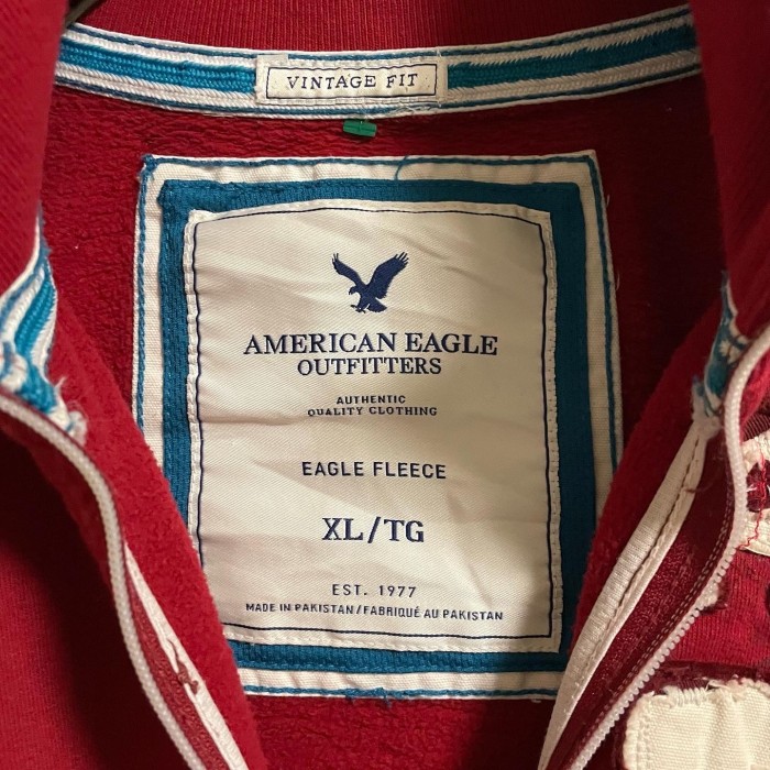 古着　American eagle フルジップスウェット | Vintage.City 古着屋、古着コーデ情報を発信