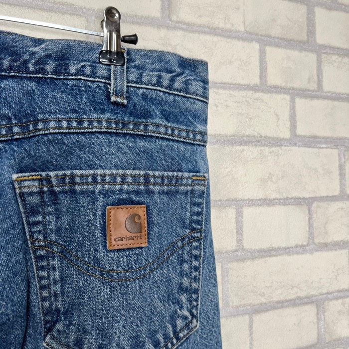 【W31×L30】Carhartt   デニムパンツ　革パッチ | Vintage.City 古着屋、古着コーデ情報を発信