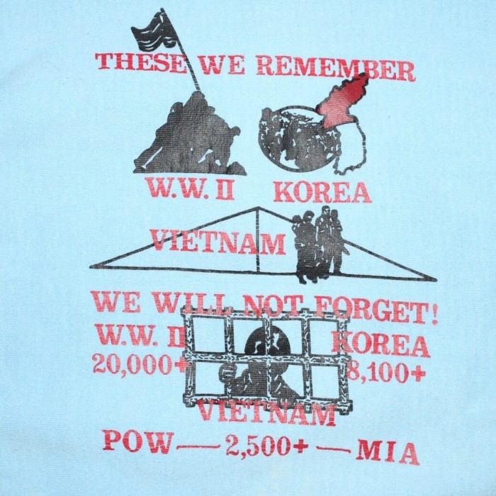 90s Hanes Sweat Shirt USA製 "戦争の犠牲を忘れない" | Vintage.City 빈티지숍, 빈티지 코디 정보
