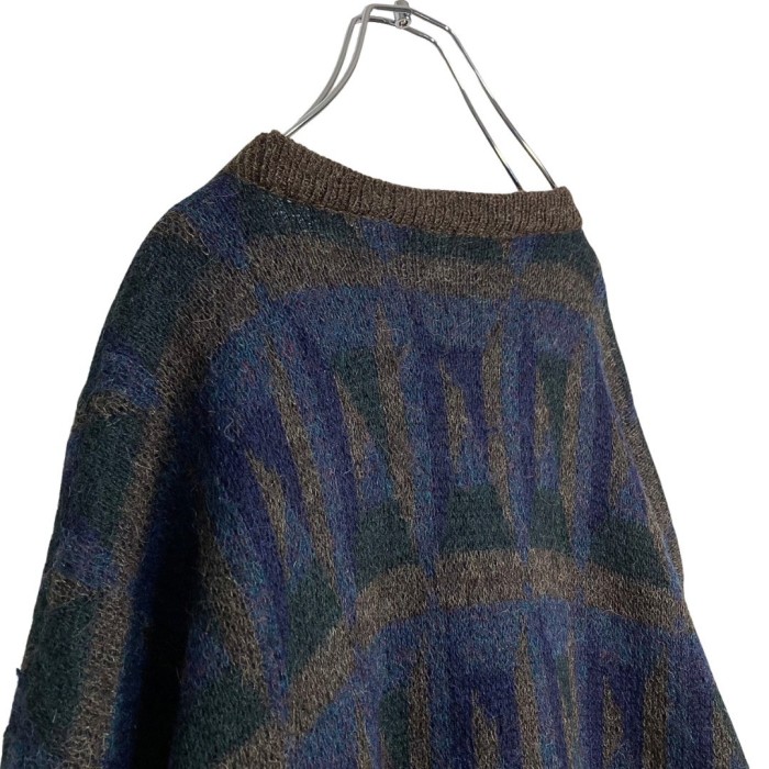 80-90s All pattern design alpaca knit sw | Vintage.City 古着屋、古着コーデ情報を発信