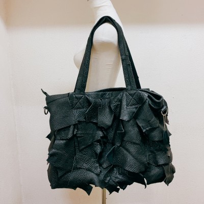 ヴィンテージ　レザートートバッグ　黒　vintage leather bags | Vintage.City ヴィンテージ 古着