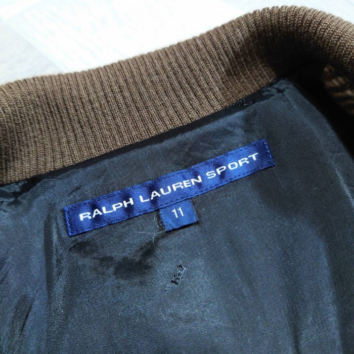 RALPH LAUREN SPORT スタンドカラー ブルゾン ジャケット | Vintage.City 古着屋、古着コーデ情報を発信