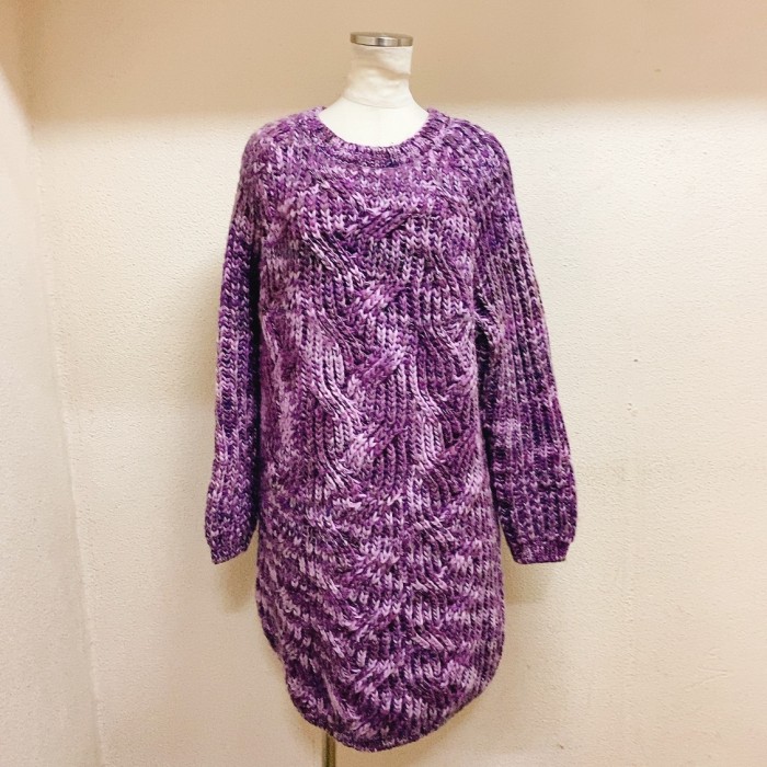 フレールドゥカリーナ　ニットワンピース　紫色　FLEUR DE KALINA | Vintage.City Vintage Shops, Vintage Fashion Trends