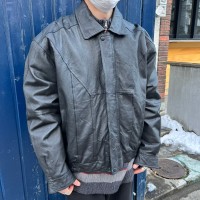 single leather jacket | Vintage.City ヴィンテージ 古着