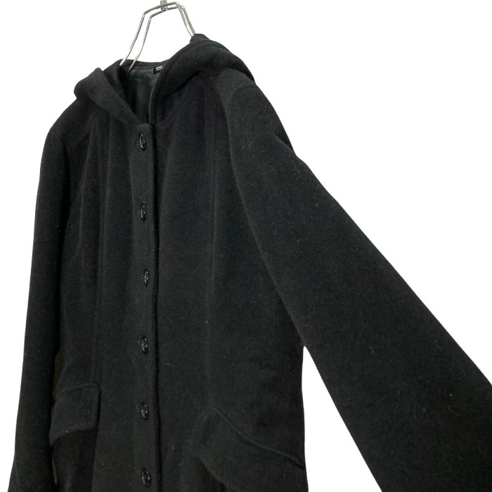 COMME CA DU MODE hooded wool coat | Vintage.City 빈티지숍, 빈티지 코디 정보