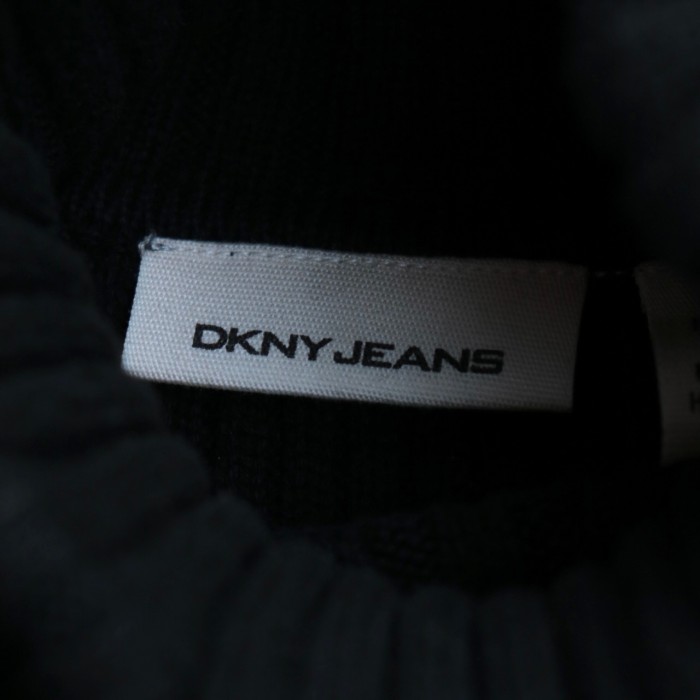 Vintage DKNY ribbon sleeve turtle knit | Vintage.City 빈티지숍, 빈티지 코디 정보