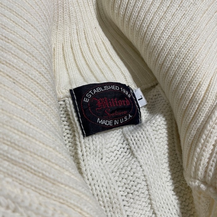 70s turtle neck acryl zip up knit jacket | Vintage.City 古着屋、古着コーデ情報を発信