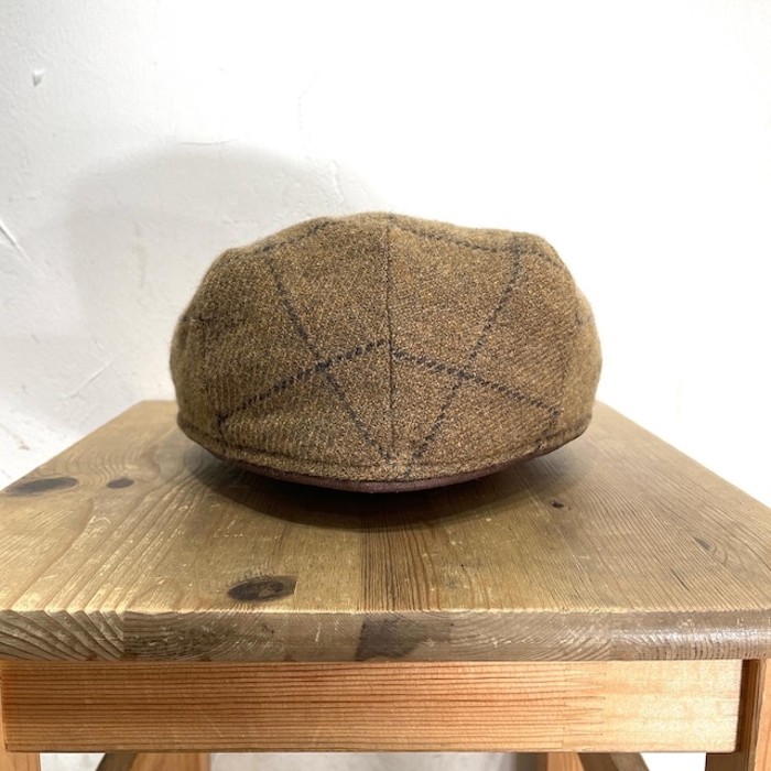 wool tweed hunting cap | Vintage.City 古着屋、古着コーデ情報を発信