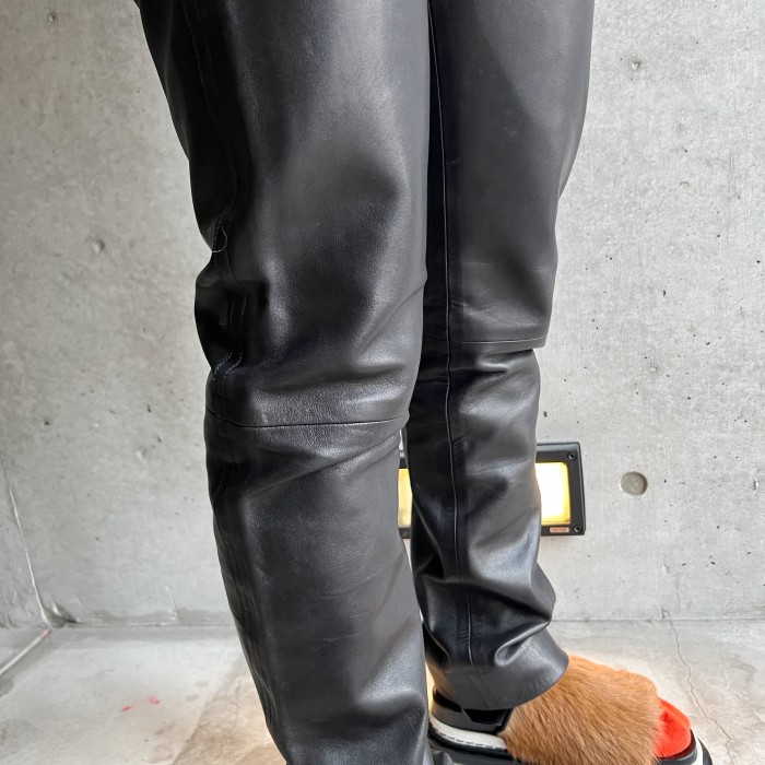 90s agnes b leather pants | Vintage.City 古着屋、古着コーデ情報を発信