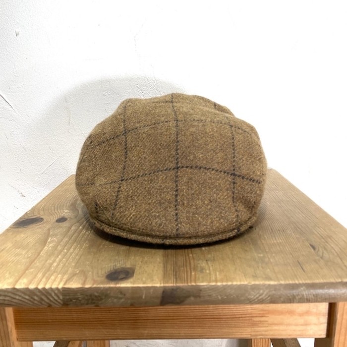 wool tweed hunting cap | Vintage.City 古着屋、古着コーデ情報を発信