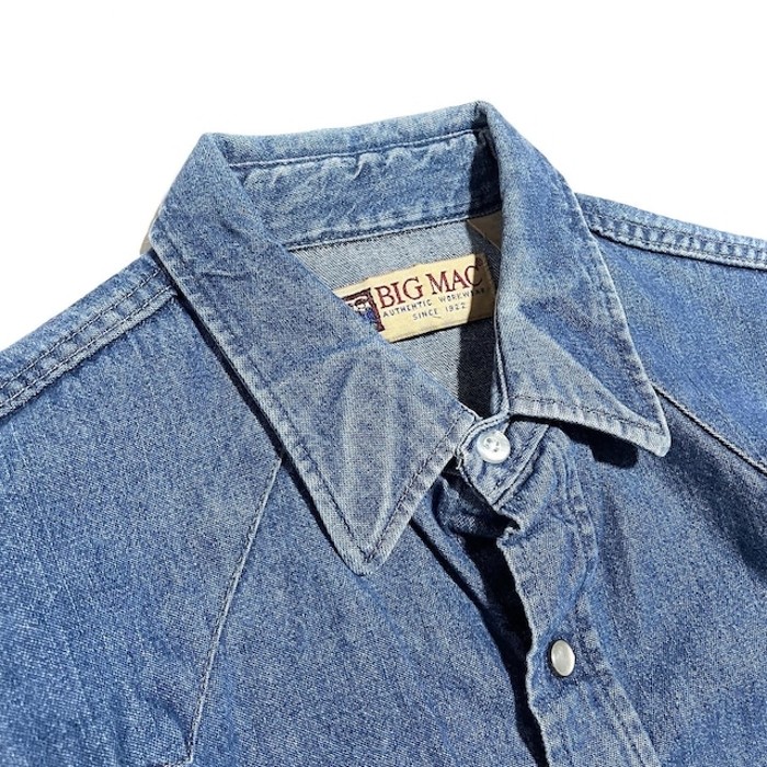 90s " big mac " denim western shirts | Vintage.City 빈티지숍, 빈티지 코디 정보