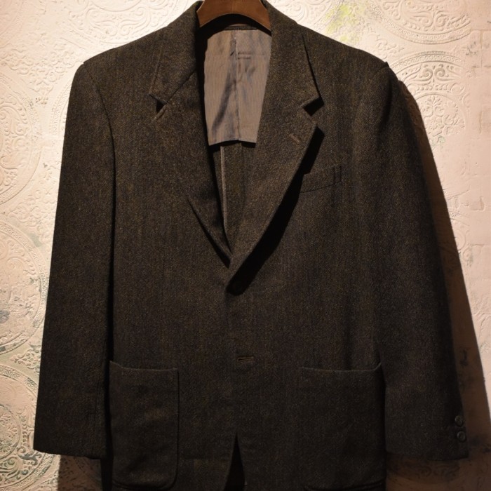 Japanese 1960's wool tailored jacket | Vintage.City 古着屋、古着コーデ情報を発信