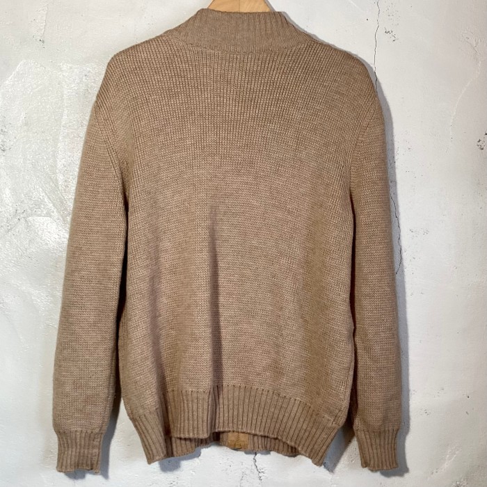 ケーブル編みのジップアップセーター　　mnｰ39 | Vintage.City 古着屋、古着コーデ情報を発信