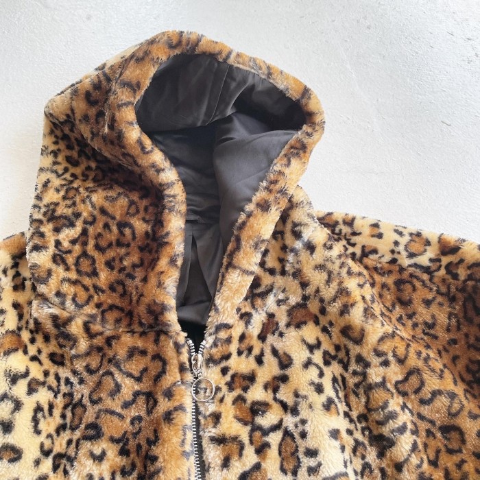 rare!! Leopard zip up parka 【XL】 | Vintage.City Vintage Shops, Vintage Fashion Trends