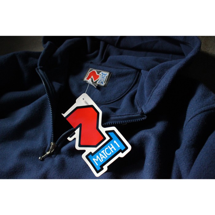 90's MATCH1 half zip hoodie "dead stock" | Vintage.City 빈티지숍, 빈티지 코디 정보