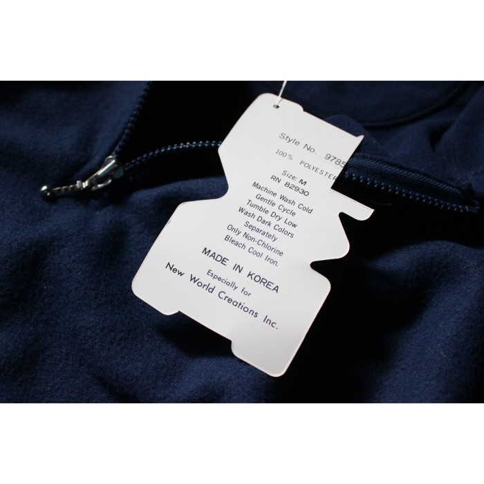 90's MATCH1 half zip hoodie "dead stock" | Vintage.City 빈티지숍, 빈티지 코디 정보