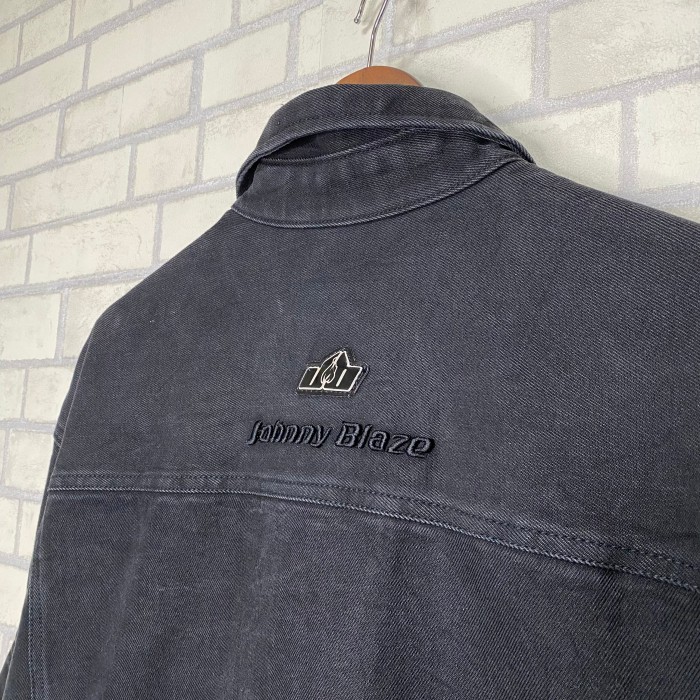 Johnny Blaze    デニムジャケット　XL   刺繍 | Vintage.City 古着屋、古着コーデ情報を発信