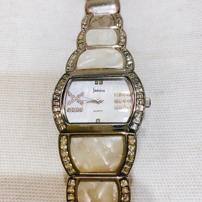 ヴィンテージ　腕時計　シルバー　白　vintage watch | Vintage.City 빈티지숍, 빈티지 코디 정보