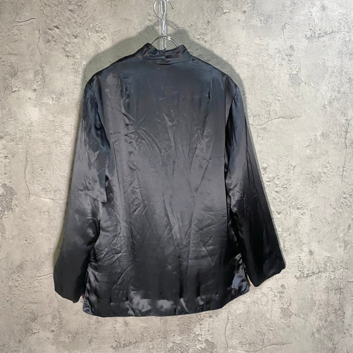 reversible silk chinese jacket | Vintage.City 古着屋、古着コーデ情報を発信