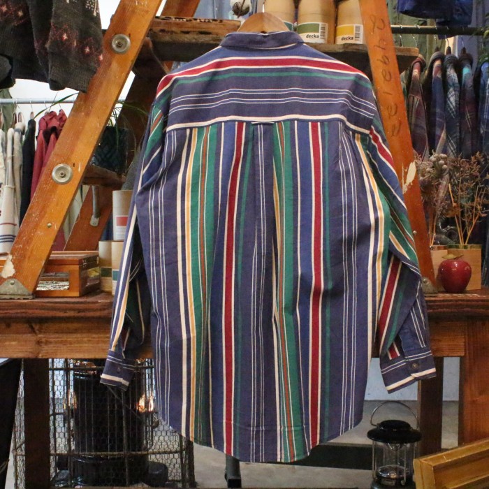 CHAPS Ralph Lauren striped shirt Lサイズ | Vintage.City 빈티지숍, 빈티지 코디 정보