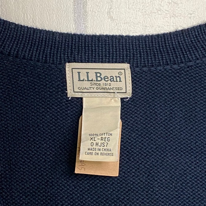 L.L.Bean   カーディガン　XL   コットン100% | Vintage.City 빈티지숍, 빈티지 코디 정보