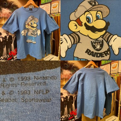 93年 made in usa #マリオ #レイダース Tシャツ | Vintage.City ヴィンテージ 古着