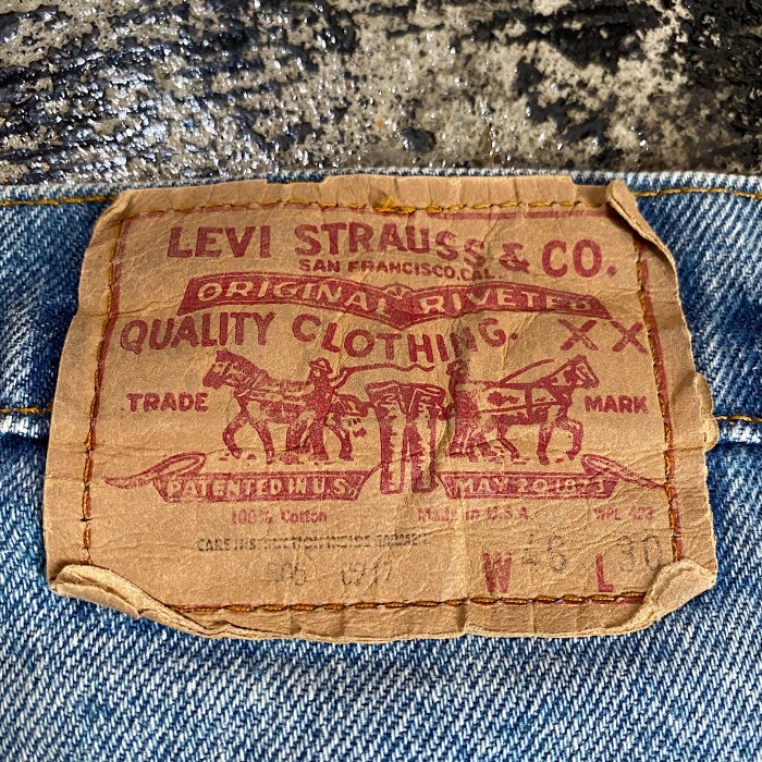 80’s Levi’s 505 W46 L30 | Vintage.City 古着屋、古着コーデ情報を発信