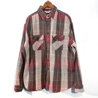 1980's FIVEBROTHER heavy flannel shirt | Vintage.City 古着屋、古着コーデ情報を発信