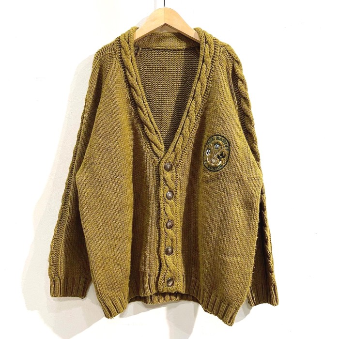 1990's unknown cotton knit cardigan | Vintage.City 빈티지숍, 빈티지 코디 정보