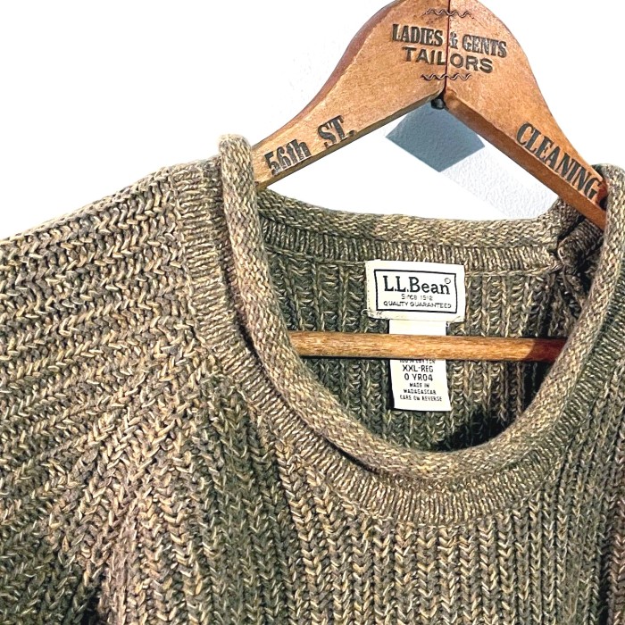 00's〜 L.L.Bean roll neck cotton knit | Vintage.City 古着屋、古着コーデ情報を発信