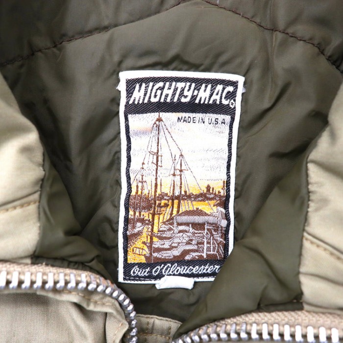 MIGHTY MAC ダウンジャケット ドローコード 70年代 USA製 | Vintage.City 古着屋、古着コーデ情報を発信