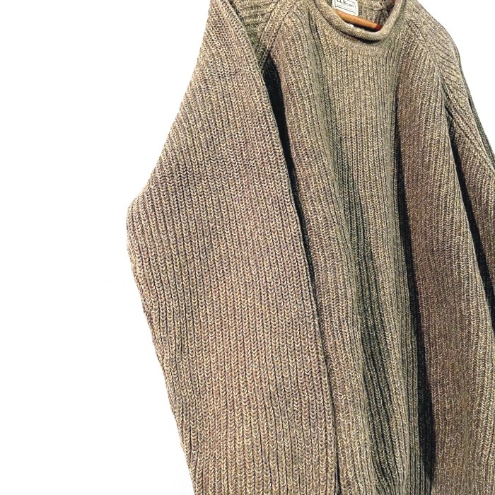 00's〜 L.L.Bean roll neck cotton knit | Vintage.City 빈티지숍, 빈티지 코디 정보