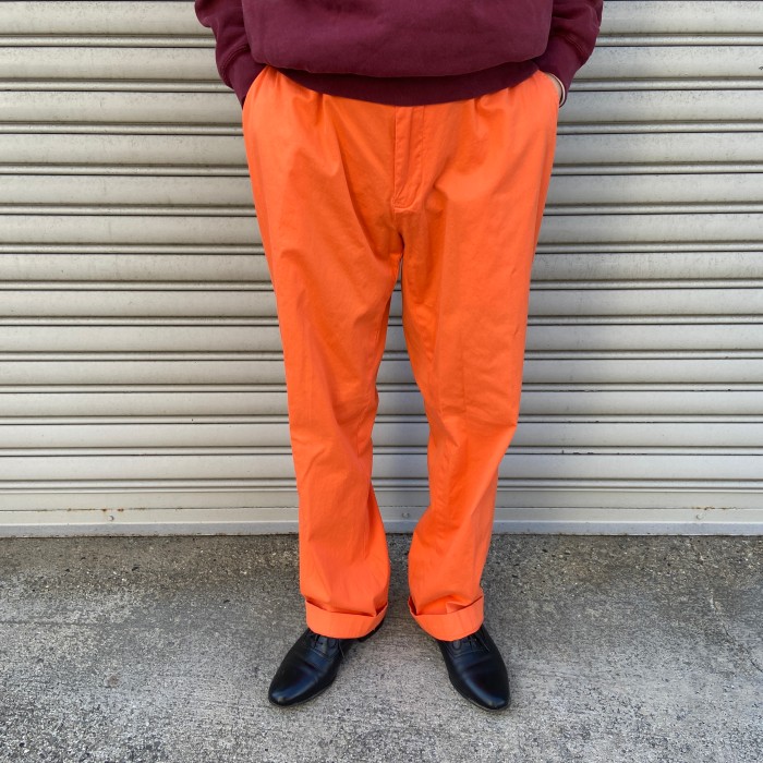 『送料無料』POLO GOLF ラルフローレン カラーチノパンツ オレンジ W3 | Vintage.City 古着屋、古着コーデ情報を発信