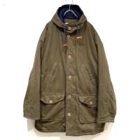 old cotton military style hooded pudding | Vintage.City ヴィンテージ 古着
