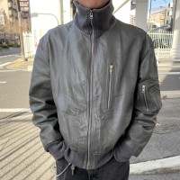 80’s German PAUSCH Leather Flight Jacket | Vintage.City ヴィンテージ 古着