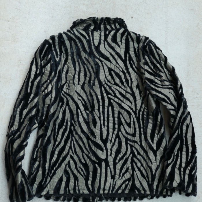 Vintage fur design reversible jacket | Vintage.City 古着屋、古着コーデ情報を発信