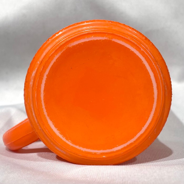 Hazel Atlas orange stacking mug | Vintage.City 빈티지숍, 빈티지 코디 정보