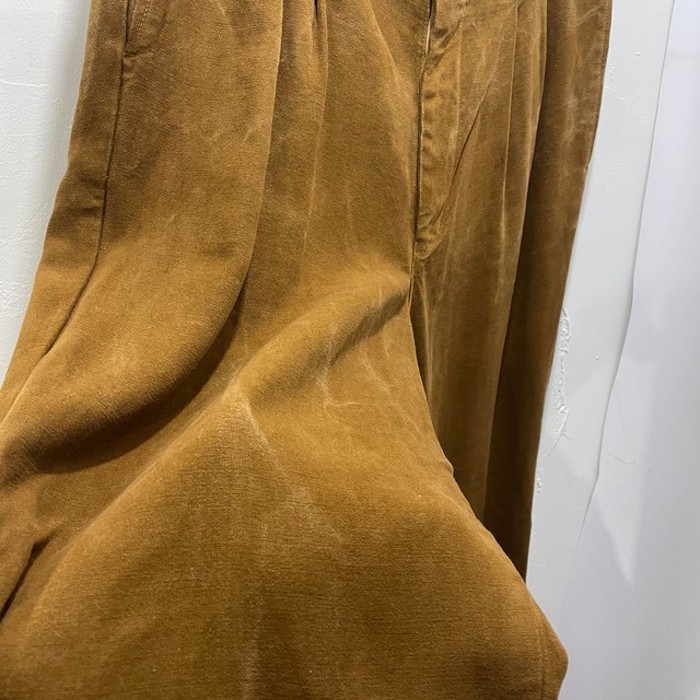 moleskin cotton two tuck slacks | Vintage.City 빈티지숍, 빈티지 코디 정보