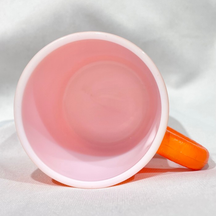 Hazel Atlas orange stacking mug | Vintage.City 古着屋、古着コーデ情報を発信