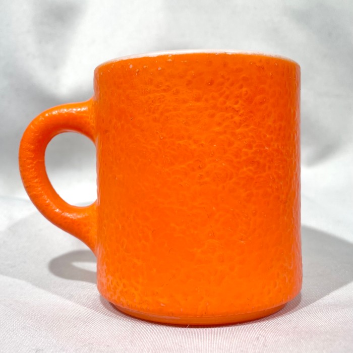 Hazel Atlas orange stacking mug | Vintage.City 빈티지숍, 빈티지 코디 정보