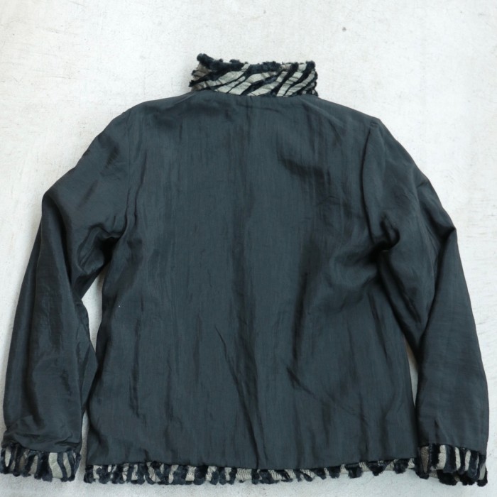 Vintage fur design reversible jacket | Vintage.City 古着屋、古着コーデ情報を発信