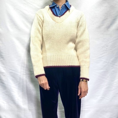 50〜60s Don Coyle's V-neck knit | Vintage.City ヴィンテージ 古着