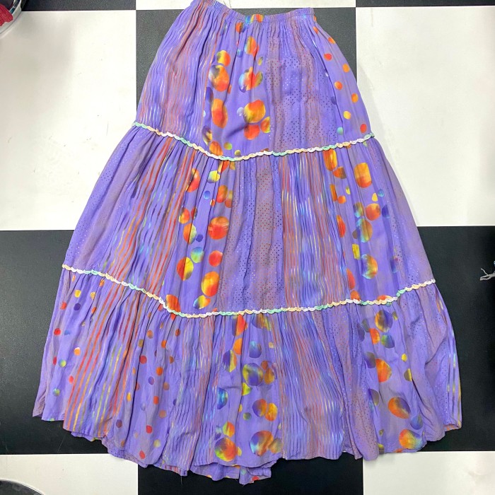 used／reversible long skirt | Vintage.City 古着屋、古着コーデ情報を発信