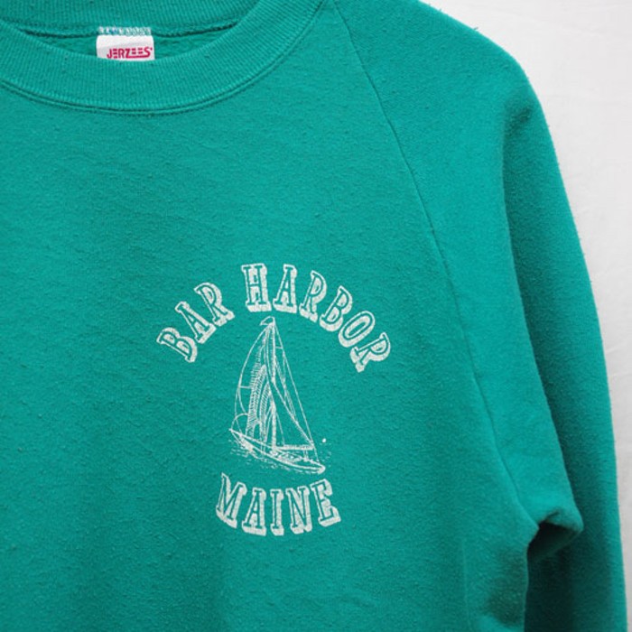 グリーンのロゴスウェットシャツ | Vintage.City 빈티지숍, 빈티지 코디 정보
