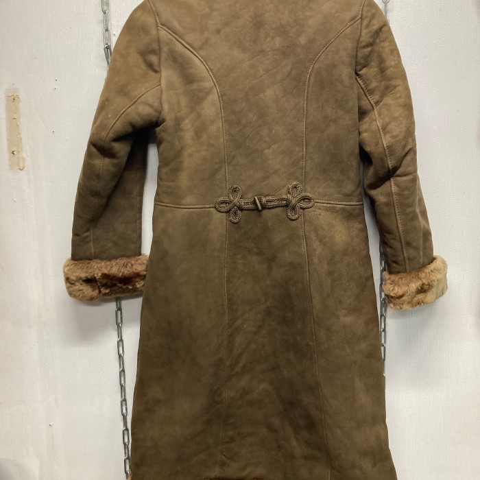 80’s Vintage Real Mouton Leather Coatユーロ | Vintage.City 古着屋、古着コーデ情報を発信