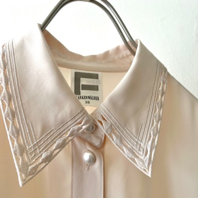 Euro Vintage Lace Design Shirt Blouse | Vintage.City ヴィンテージ 古着