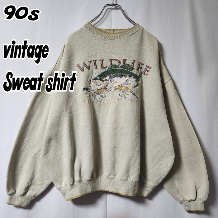 90s ヴィンテージ　スウェット　魚柄　アニマルスウェット　トレーナー　XL相当 | Vintage.City Vintage Shops, Vintage Fashion Trends