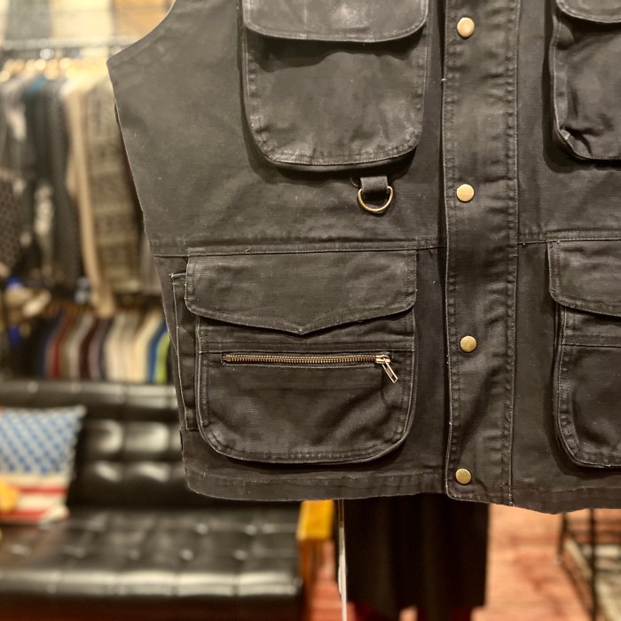1990's mark's Vintage Cotton Vest ダック地 | Vintage.City 古着屋、古着コーデ情報を発信
